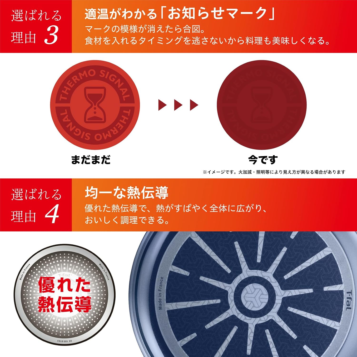 Detalle 2 de ティファール インジニオ・ネオ フレンチロースト L16699 取っ手が取れる9点セット