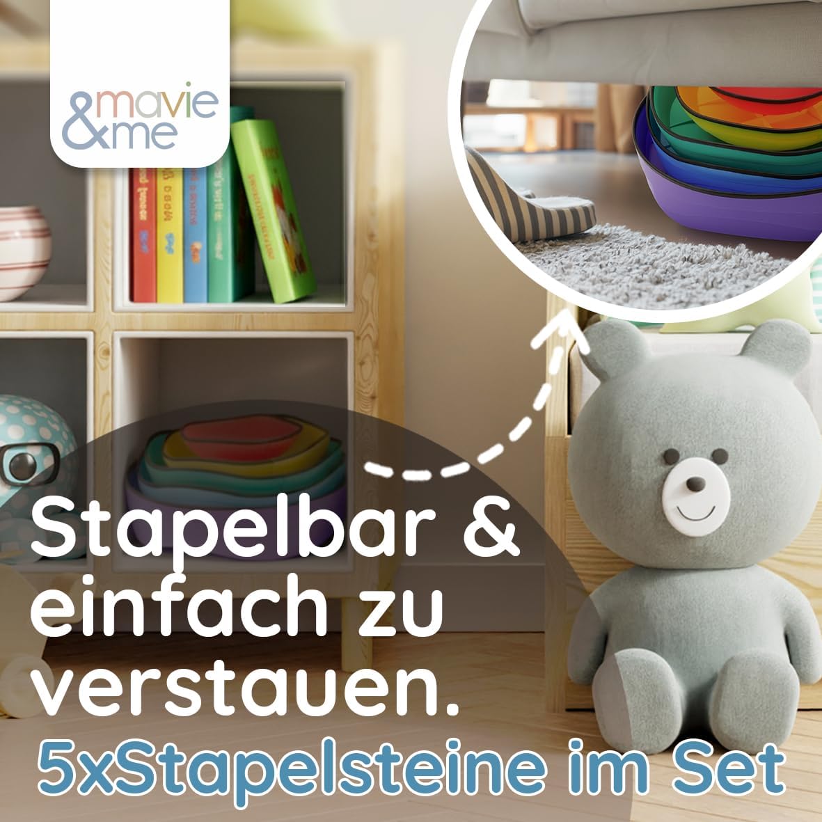 Thumbnail 5 de MAVIE & ME BALANCIERSTEINE 5er Set für Kinder