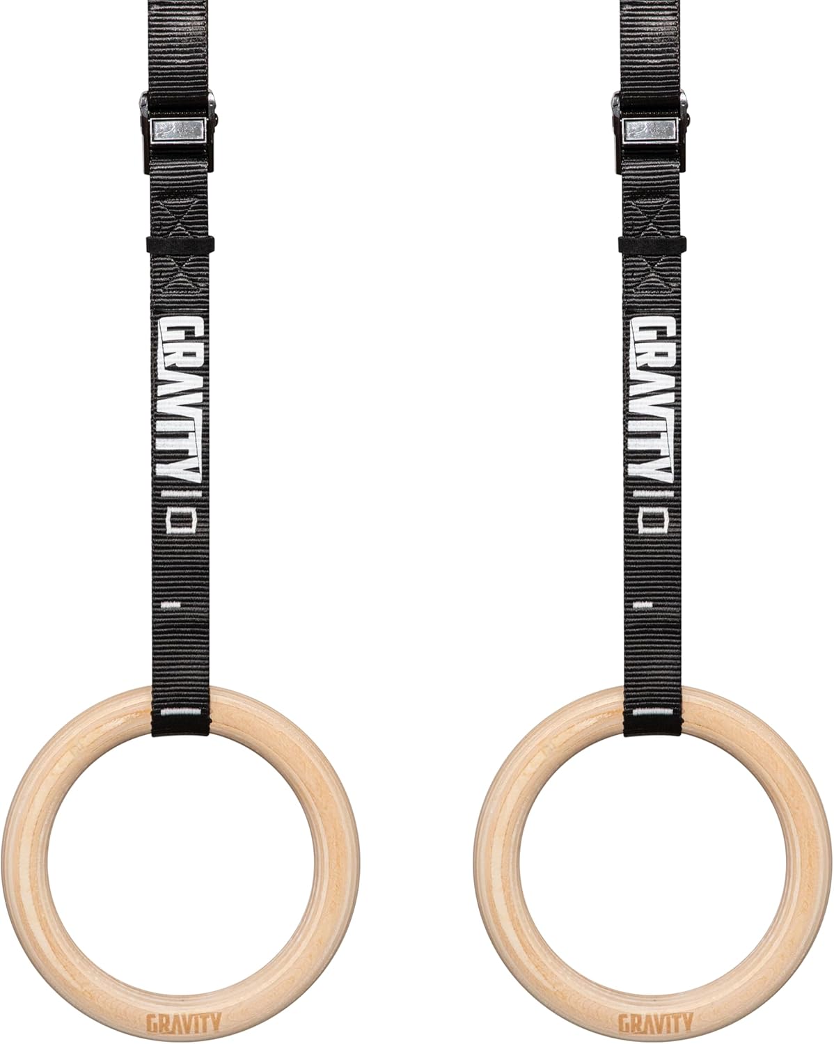 Gravity Fitness wooden gymnastic rings 350 kg