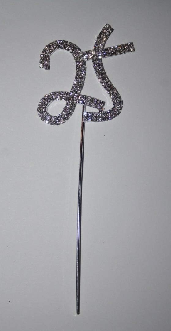 Thumbnail 6 de Rhinestone Cake Topper 15cm 🎂