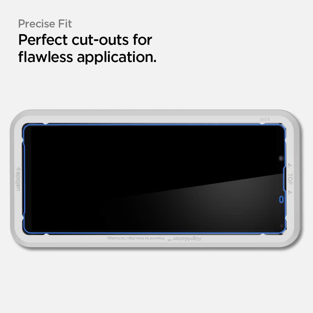 Thumbnail 3 de Spigen AlignMaster — verre trempé pour Sony Xperia 1 II avec auto-alignement et protection bord à bord