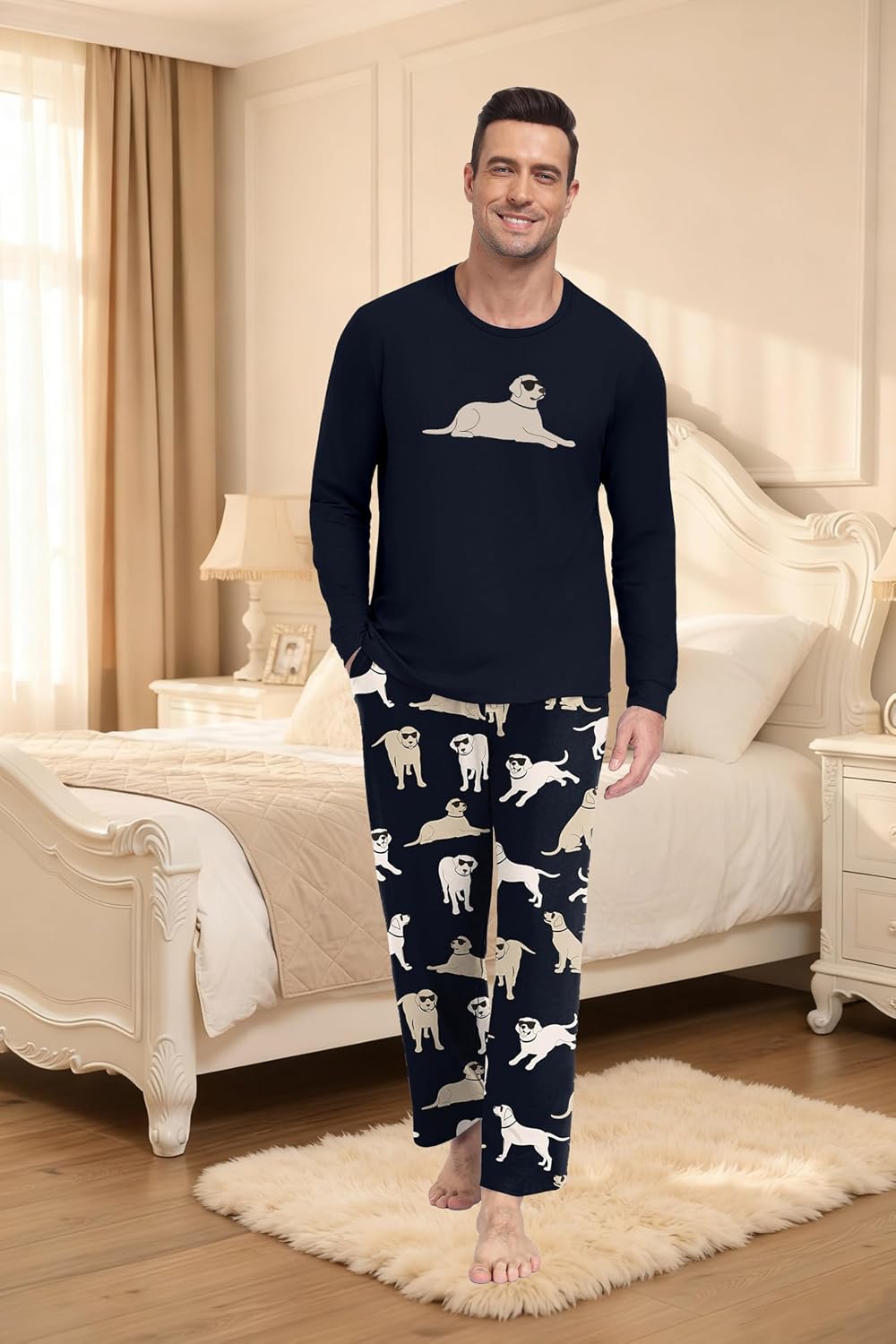 Detalle 2 de Men's Pajama Set, S–2XL