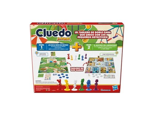 Thumbnail 4 de Hasbro Gaming Cluedo Junior juego de mesa para 4 años 🧩