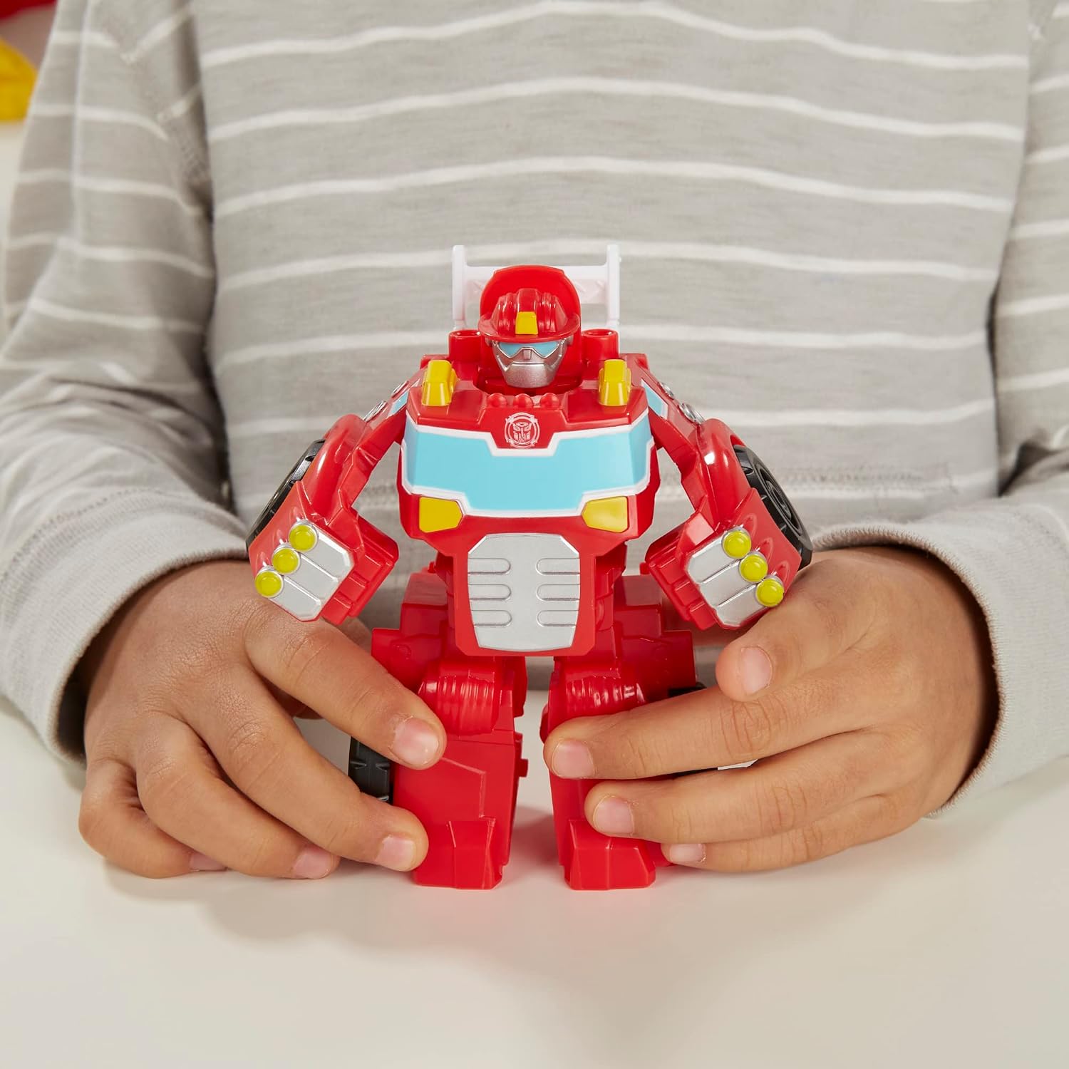 Thumbnail 6 de Playskool Heroes トランスフォーマー Rescue Bots Gryphon Rock Rescue Team 変形フィギュア4体セット