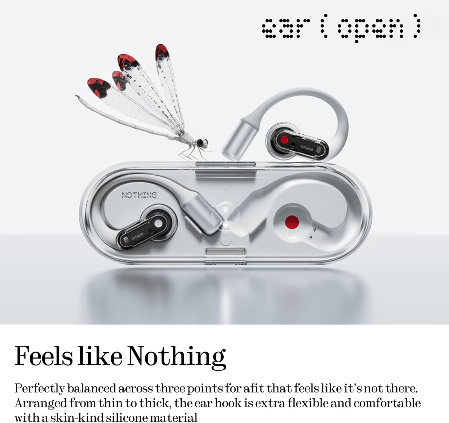 Thumbnail 2 de Nothing Ear (Open) Open‑Ear Headphones BT 5.3