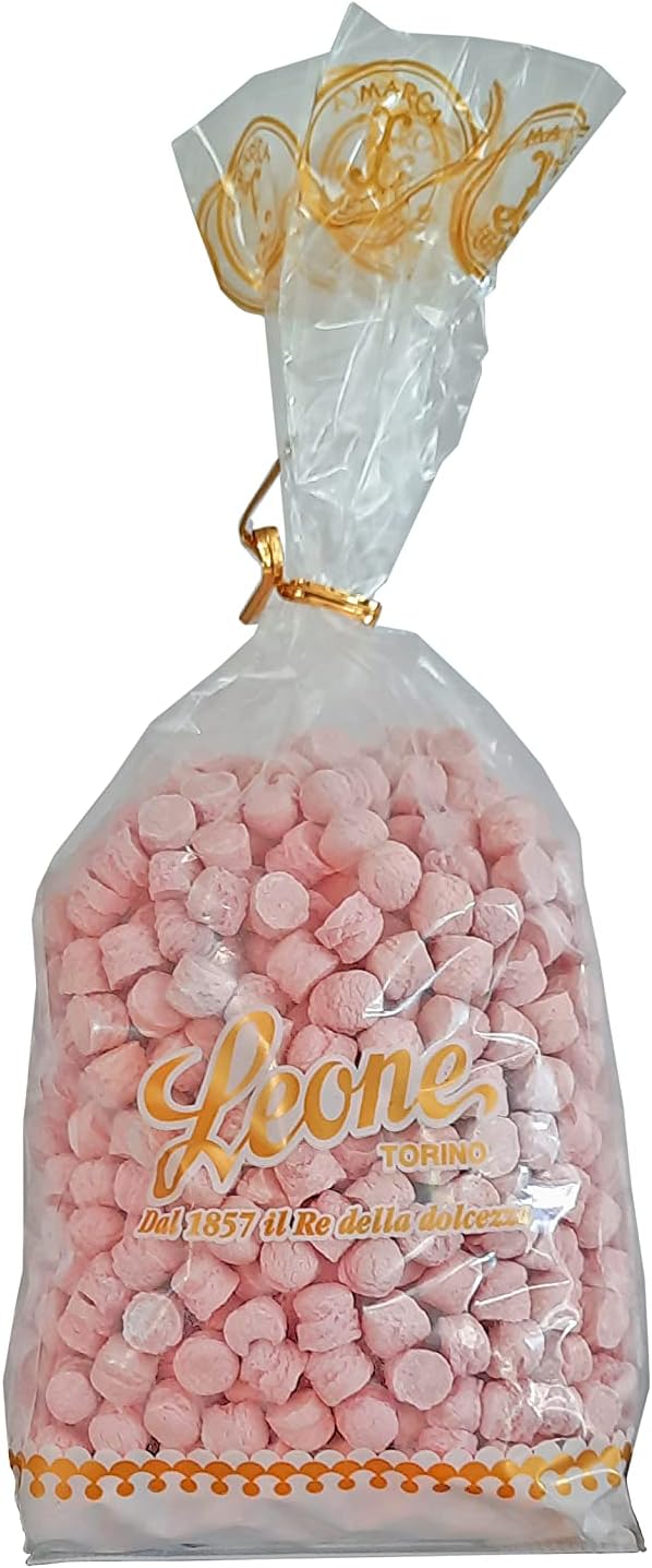 Thumbnail 4 de Leone dal 1857 Sacchetto Ricarica Porta Caramelle - Pastiglie Leone Miste Dissetanti, 500 g (Senza Glutine e Vegane)
