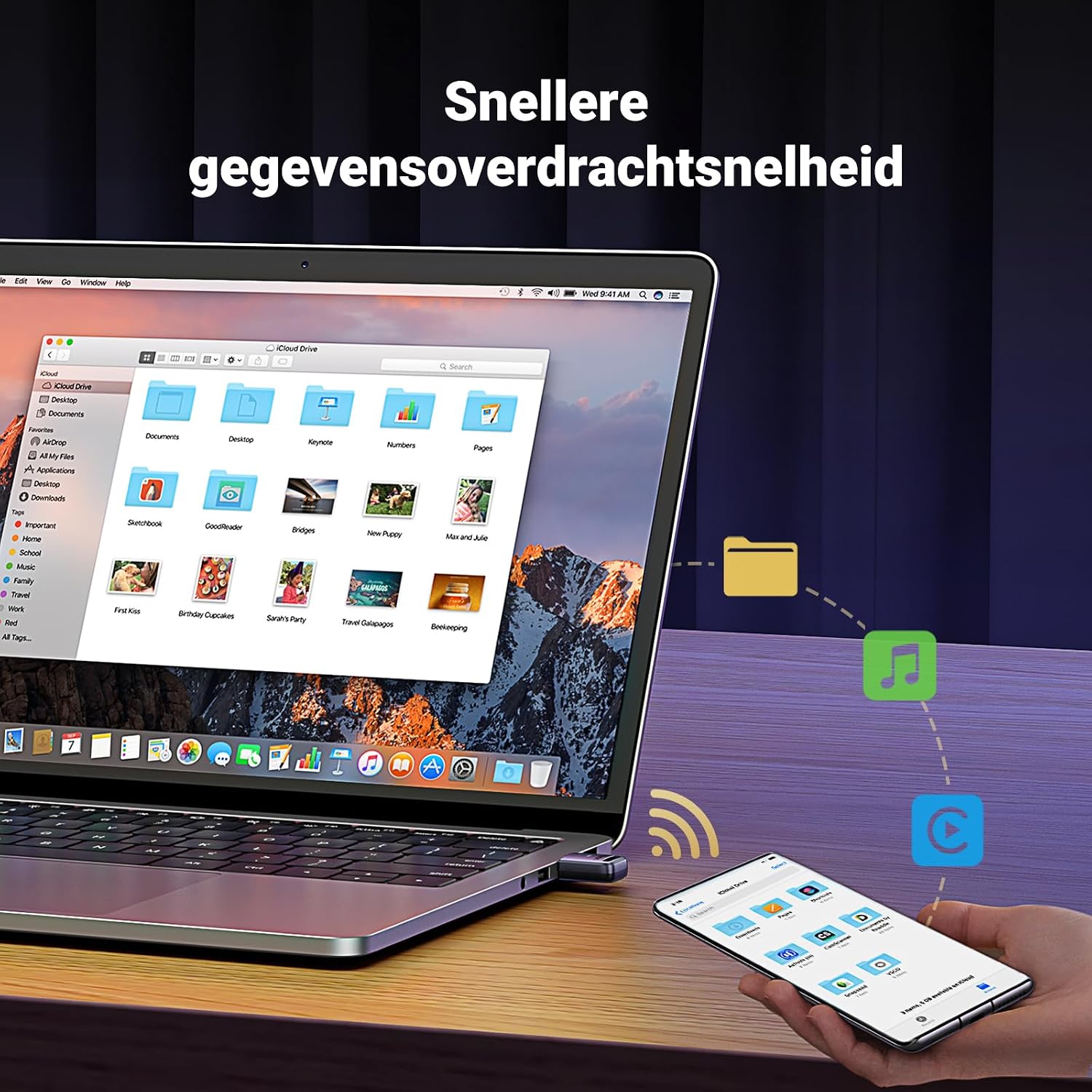 Detalle de UGREEN Bluetooth 5.4-adapter voor pc, USB-dongle voor Windows