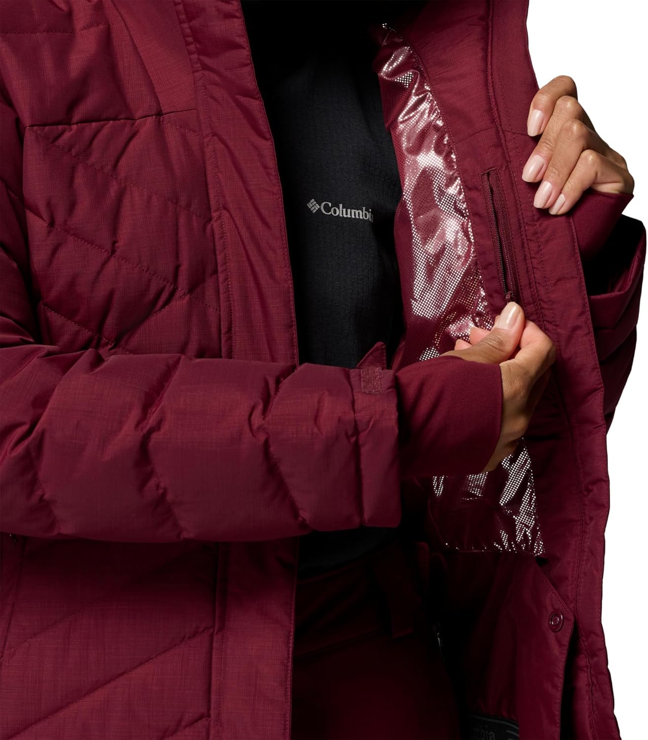 Thumbnail 5 de Columbia Lay D Down 5 Jacket Damen – XL, Rich Wine