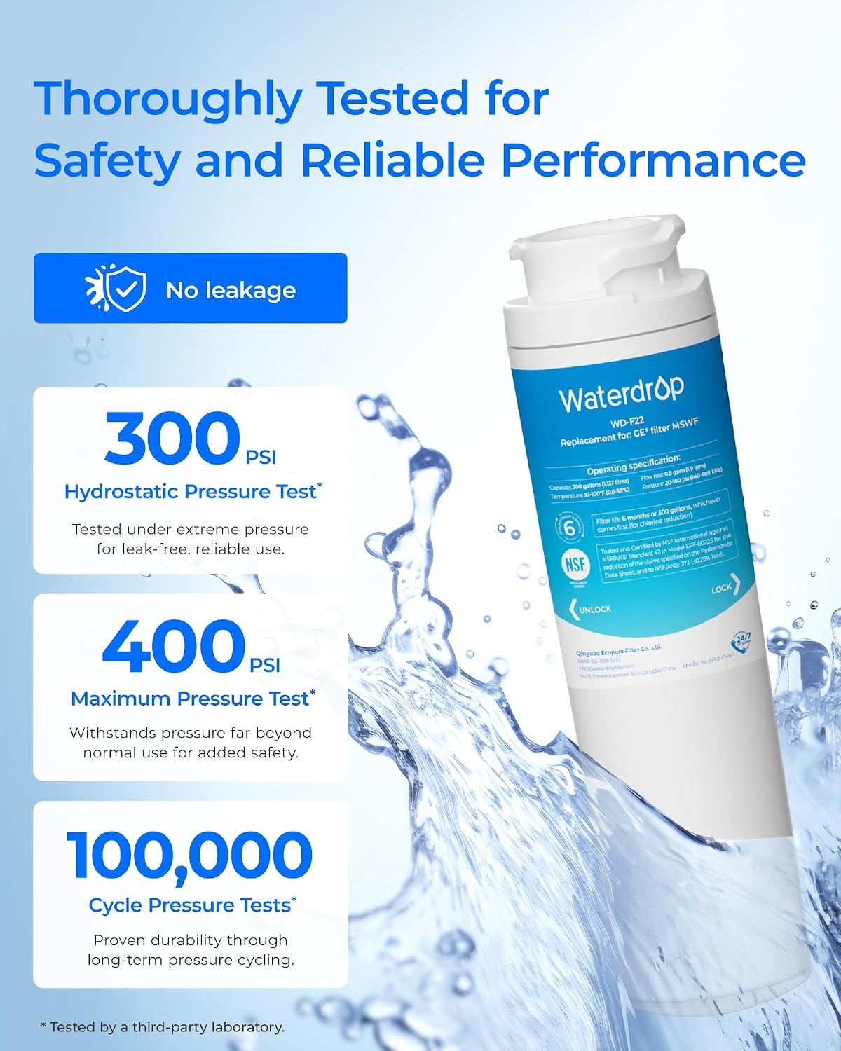 Thumbnail 5 de Waterdrop Refrigerator Water Filter MSWF