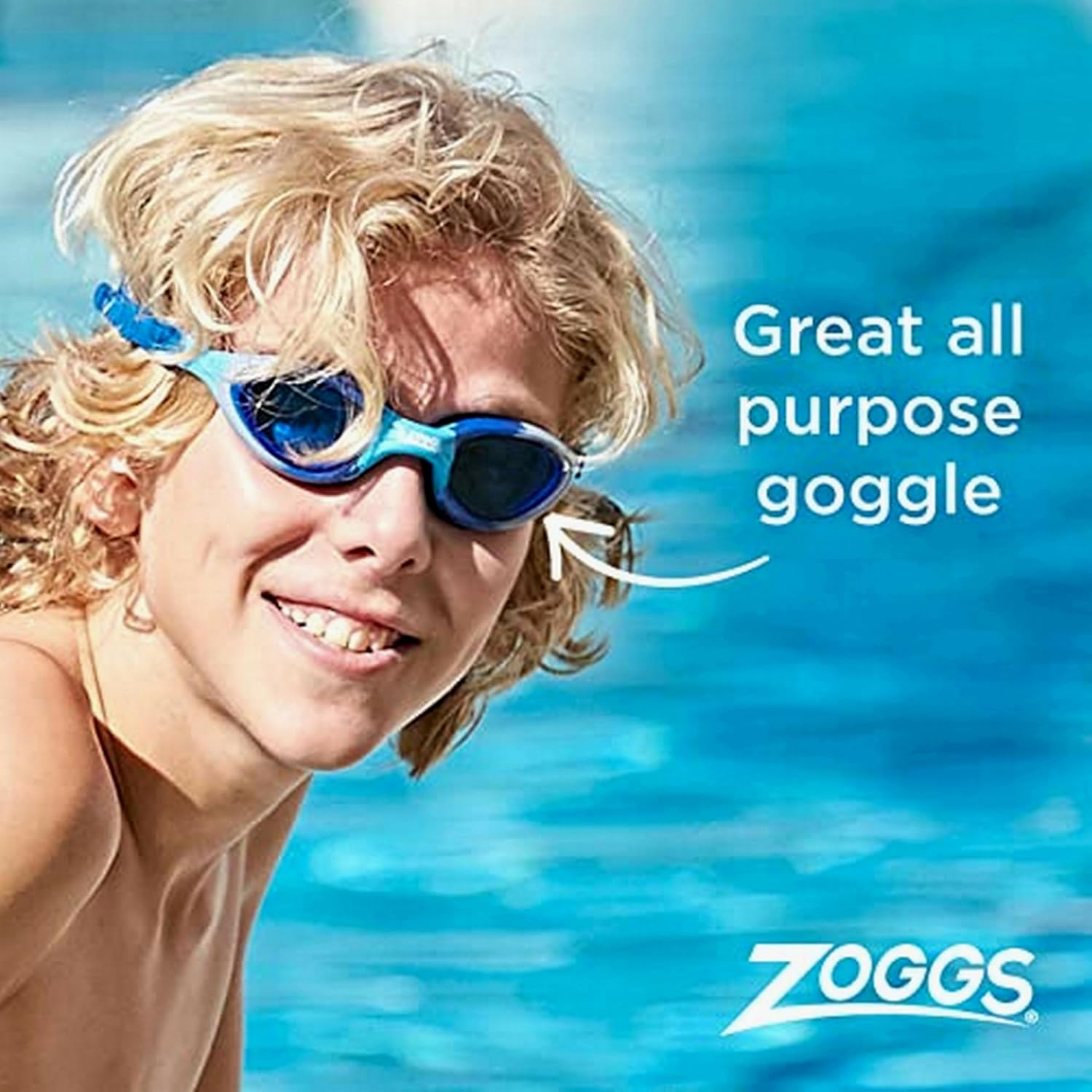 Thumbnail 3 de Zoggs Super Seal Kids Swimming Goggles (Ages 6–14) – UV Protection, Anti-Fog, Quick-Adjust Comfort Strap