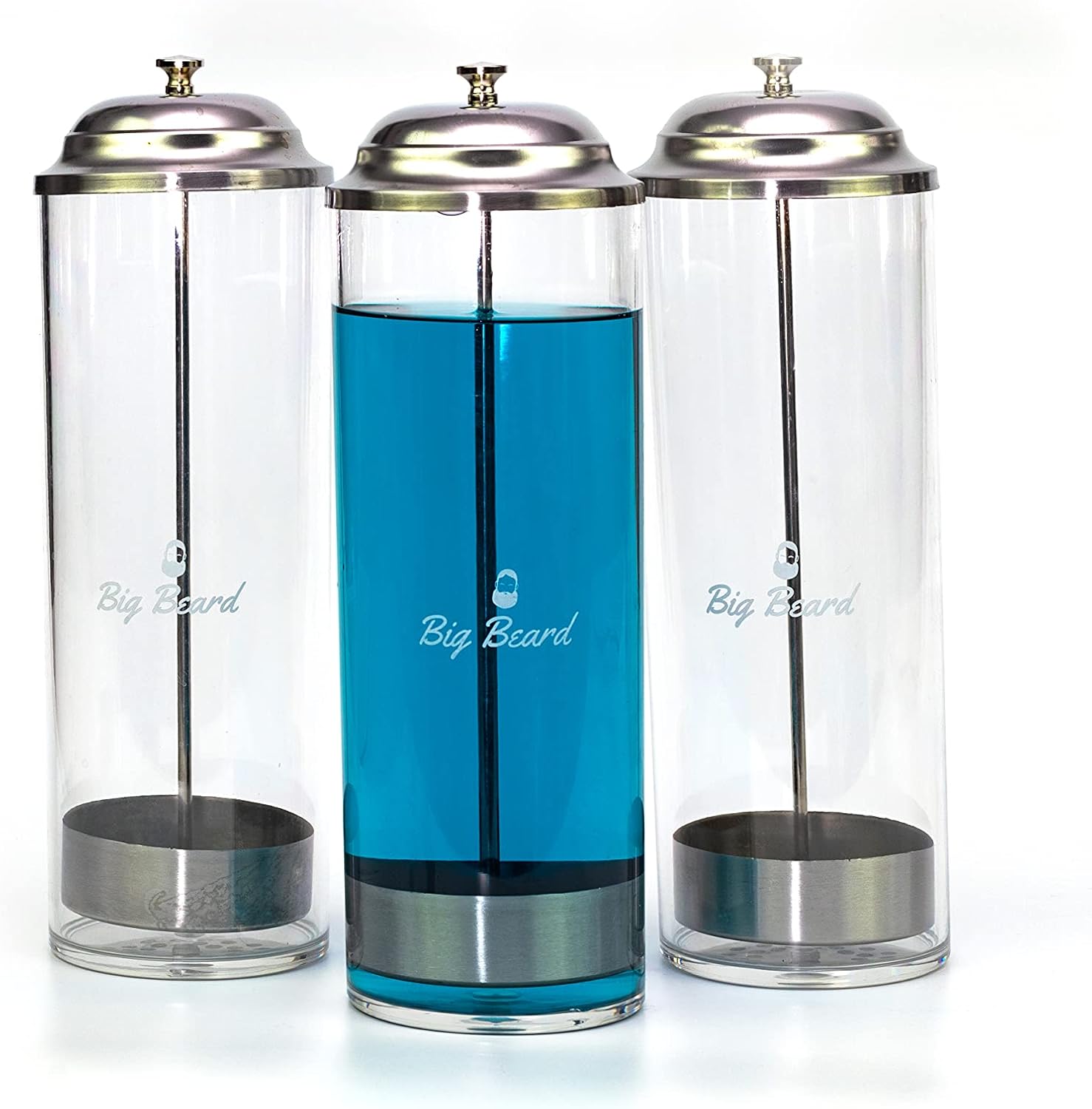 Thumbnail 4 de Hospital Disinfection Jar for Salon & Barber Tools (Glass sterilisation container, 1.0 litre)