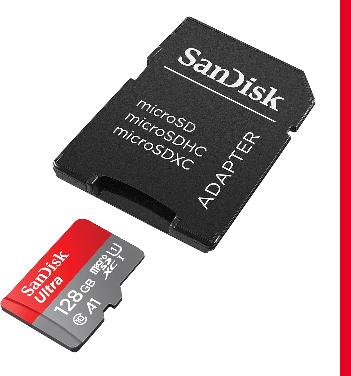 Detalle 2 de SanDisk 128GB Ultra microSDXC, rápido