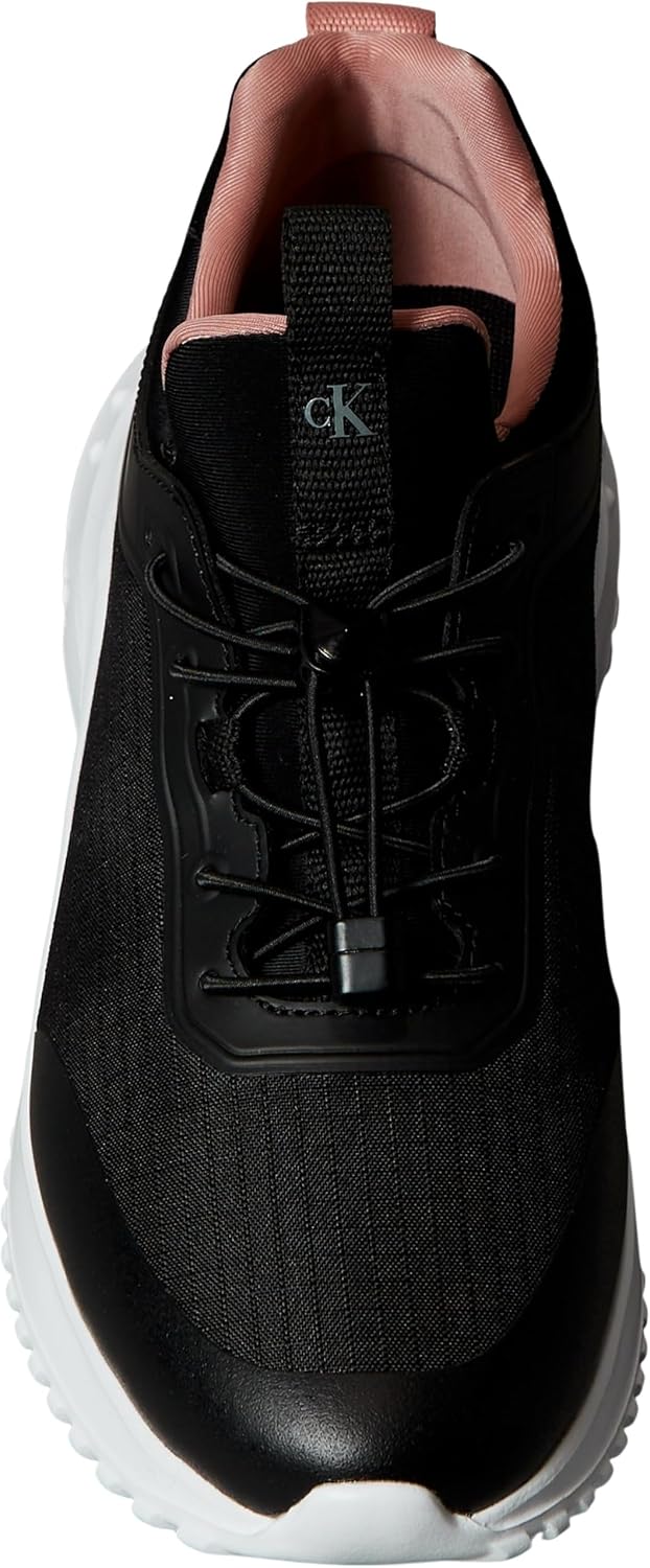Detalle de Calvin Klein Eva Runner Laceup Sock Mat Mix Yw0yw02064, Basso Top Donna