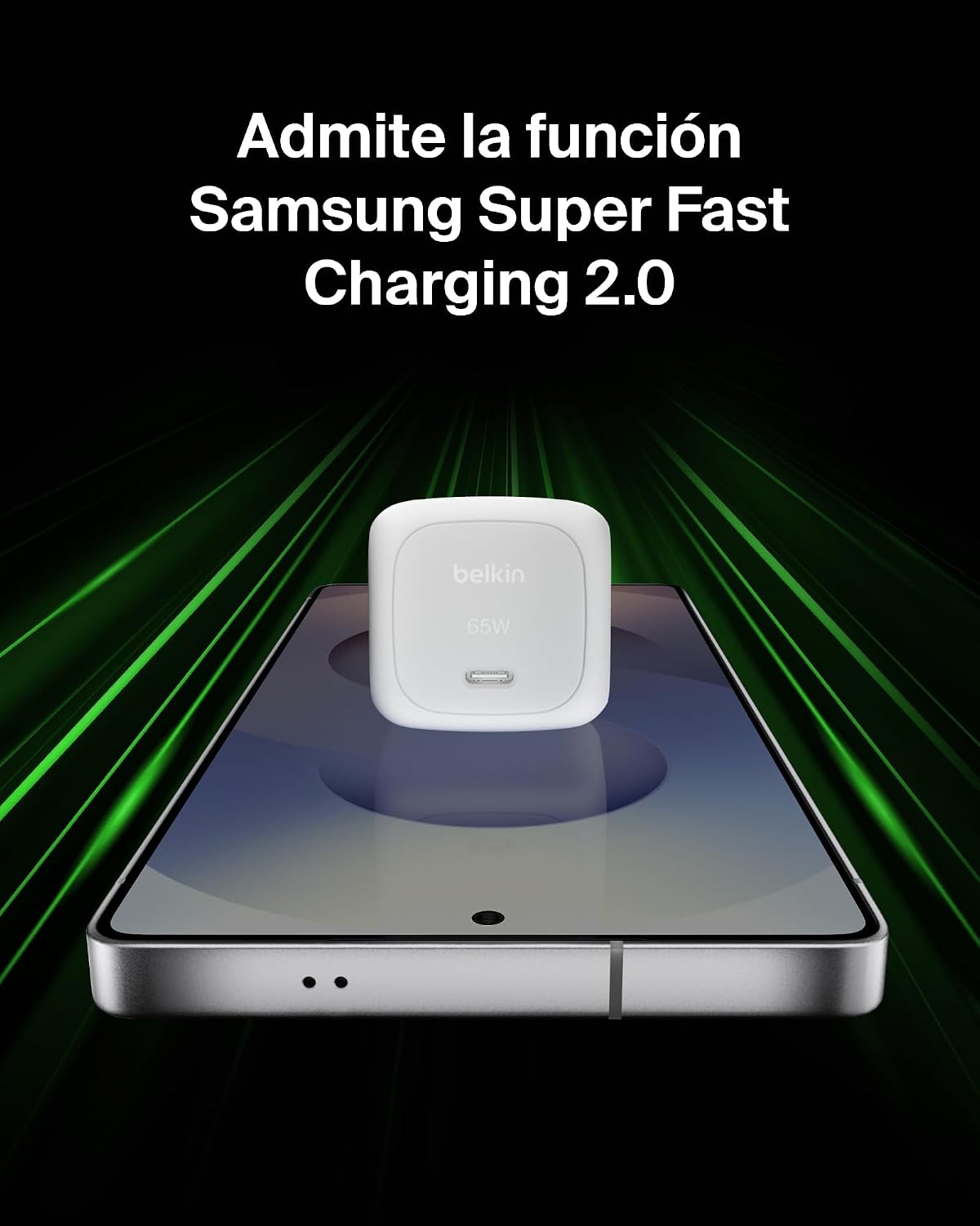 Detalle 2 de Belkin Cargador 65 W USB-C rápido