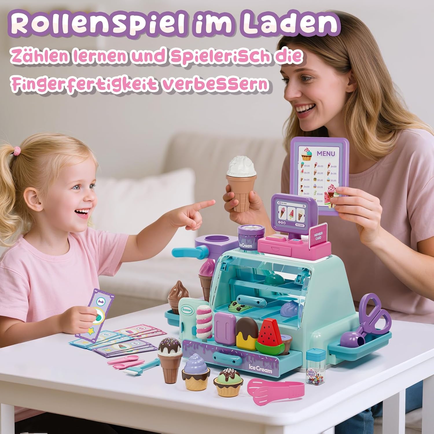 Thumbnail 6 de Lehoo Castle Eisdiele Kinderzubehör ab 3 Jahren