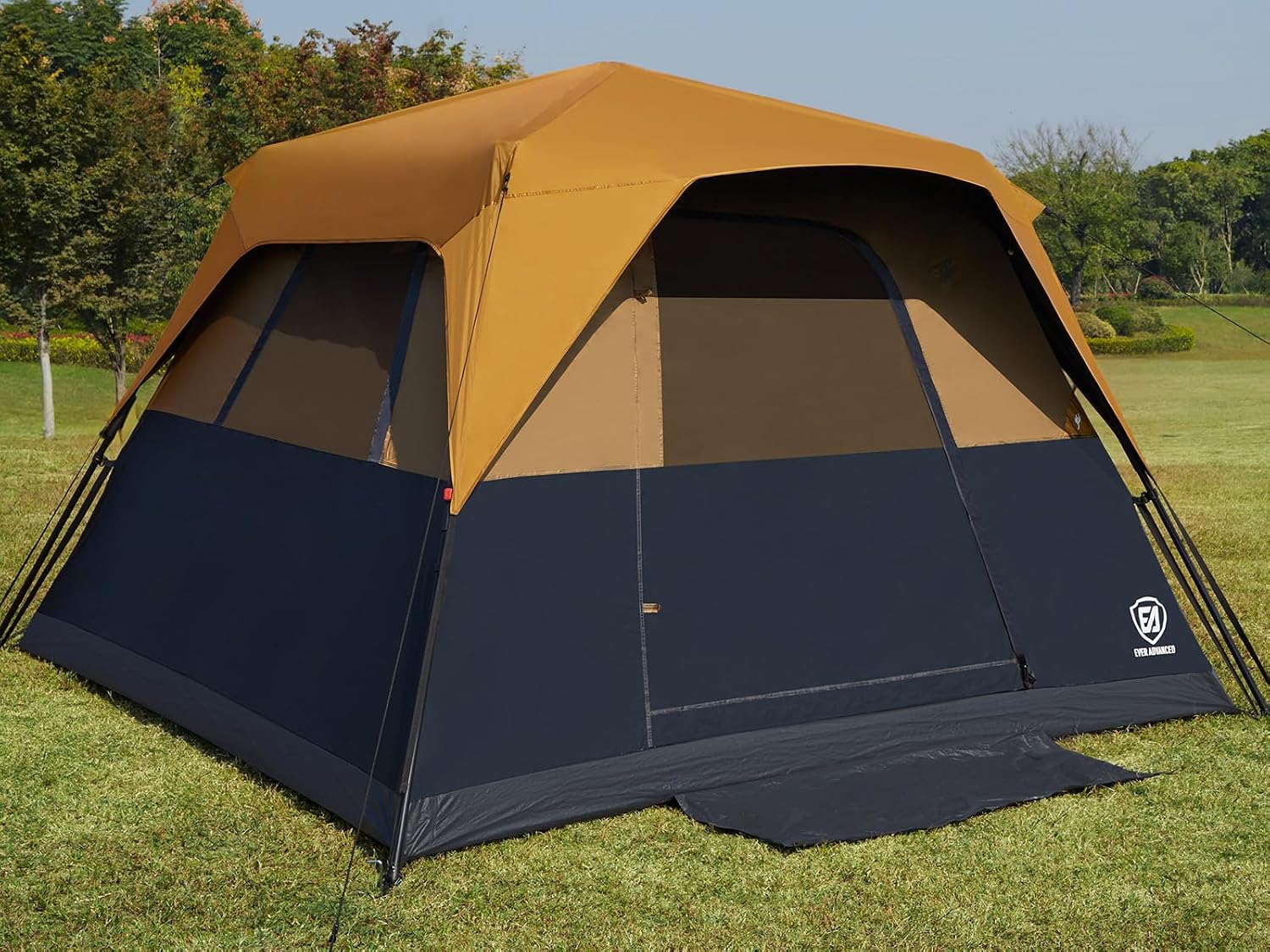 Detalle de Ever Advanced 6 Person Camping Tent with Blackout Design