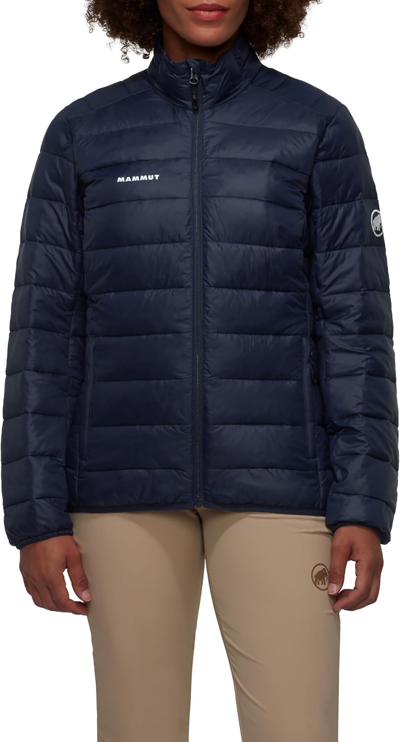 Detalle de Mammut Crag In Jacket Women: giacca hardshell calda e leggera con LOOPINSULATION