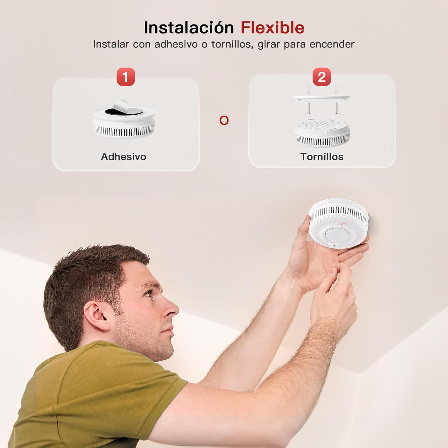 Thumbnail 6 de PHYSEN Smart WiFi Detector de Humo 10 años