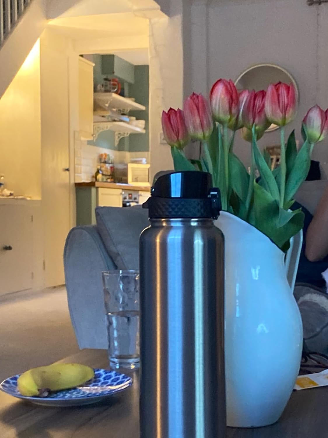 Thumbnail 6 de GOPPUS 1.2L Stainless Water Bottle with Straw – Dual‑Walled, Leakproof & Strap