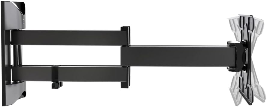 Thumbnail 4 de Meliconi SPACE SYSTEM DUALMOTION OLED: Staffa TV da parete doppio braccio per OLED 40"–82