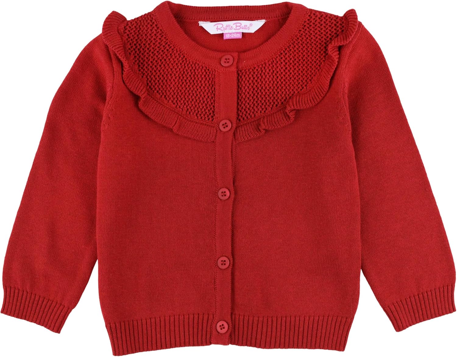 Detalle de RuffleButts Baby & Toddler Girls Cardigan One Size