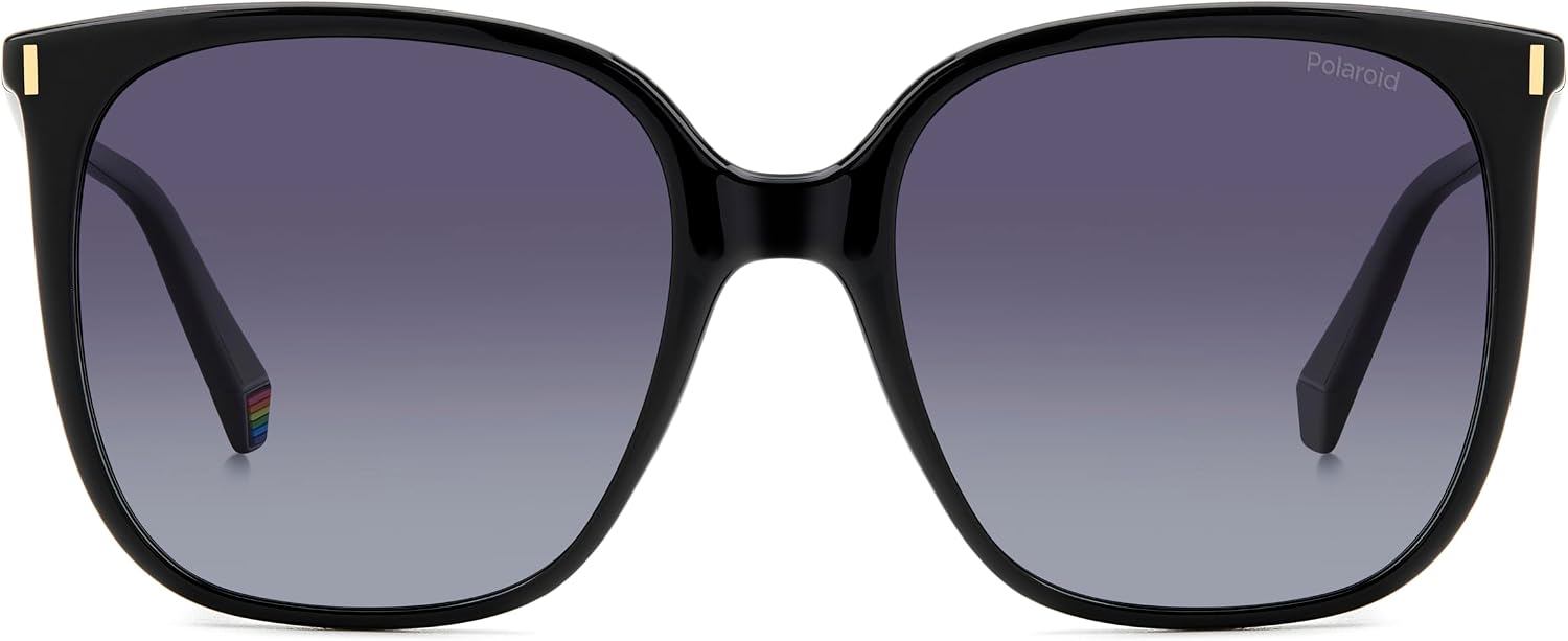 Detalle de Lunettes de soleil Polaroid unisexes PLD 6218/S en black