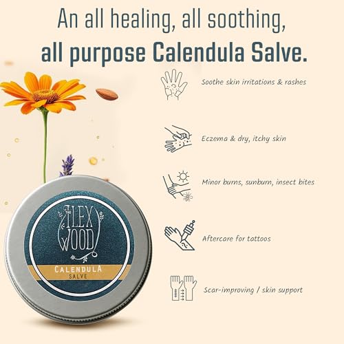 Thumbnail 6 de The Ilex Wood Calendula Salve: All-Natural Skin Balm for Everyday Irritation