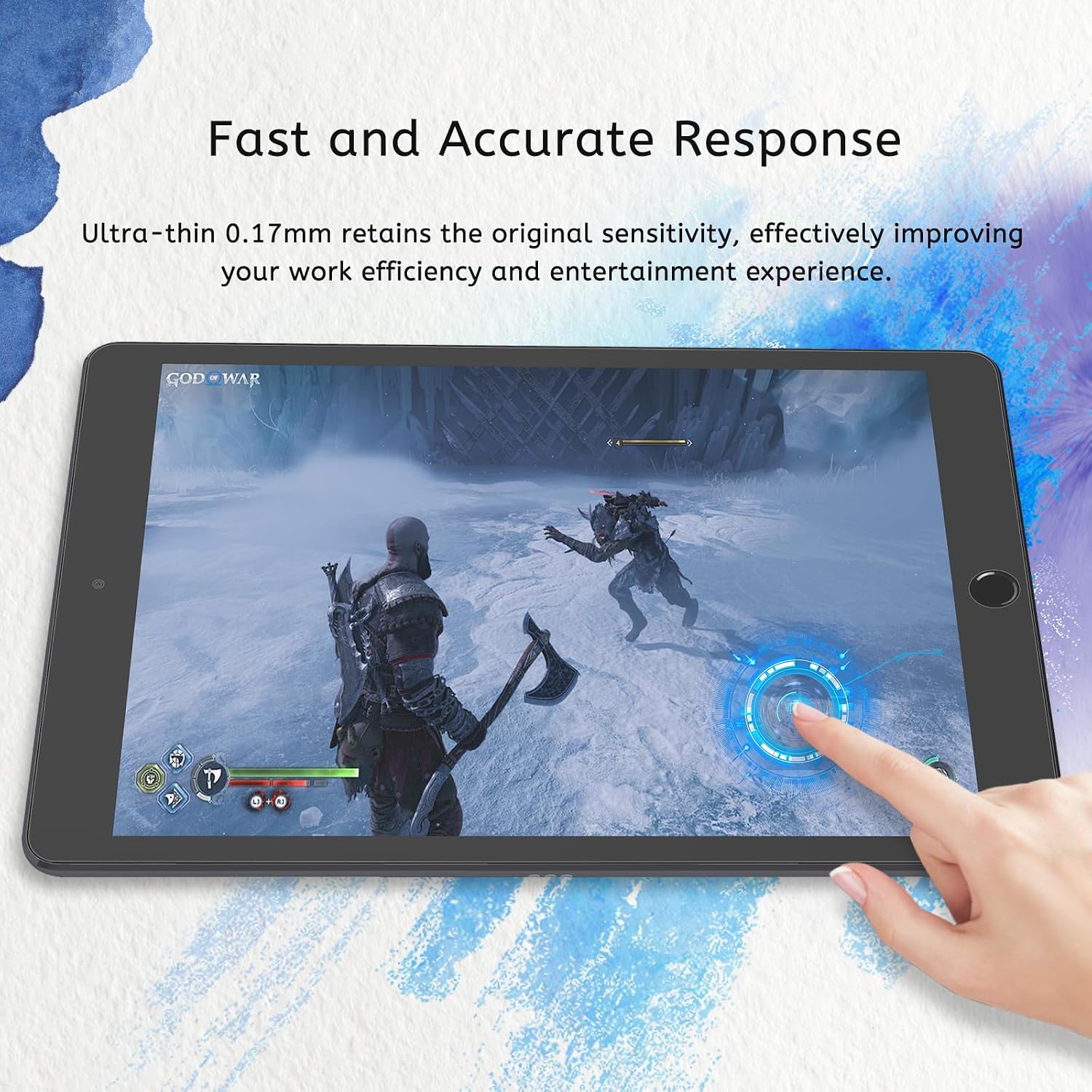 Thumbnail 5 de MOBDIK Paperfeel Screen Protector for iPad 7th, 8th & 9th Gen, 2-Pack