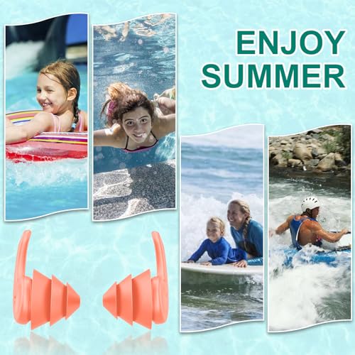 Thumbnail 5 de Tappi per le orecchie per nuoto FNGXX – 3 paia in silicone riutilizzabili, antiscivolo