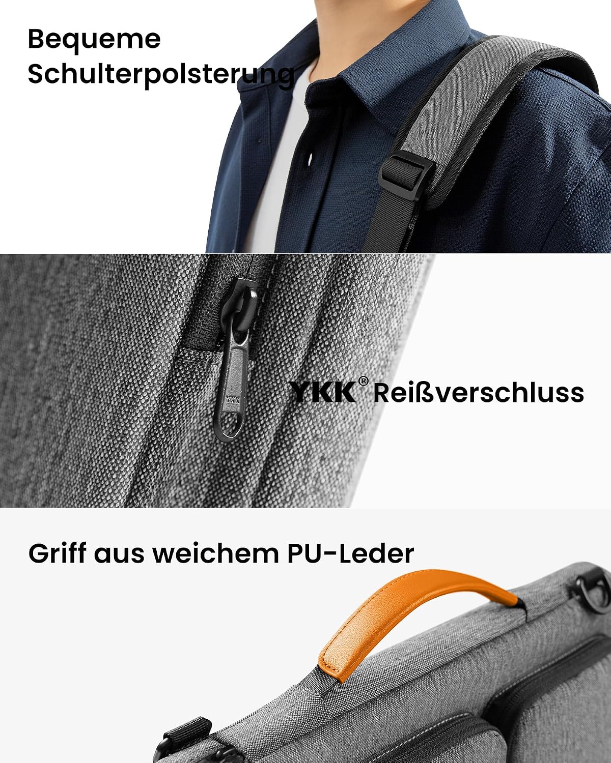 Thumbnail 6 de tomtoc Laptoptasche 16 Zoll Schutz