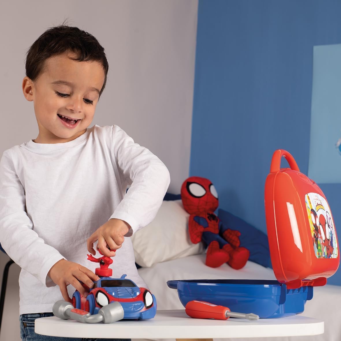 Thumbnail 2 de SMOBY Spidey and His Amazing Friends Tool Box for Kids