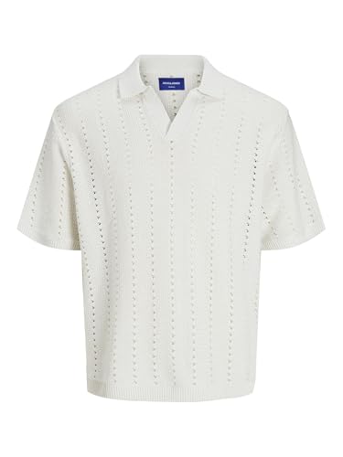 Detalle de JACK & JONES Polo de punto cuello V, talla S