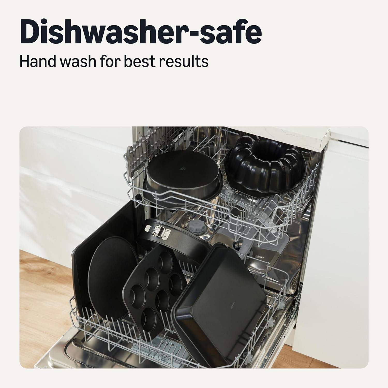Thumbnail 4 de Amazon Basics Nonstick Springform Pan, Dishwasher and Oven-Safe, 25.4cm
Amazon Basics Nonstick Springform Pan, Dishwash…