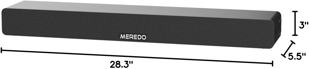 Thumbnail 6 de MEREDO Soundbar 2.1 Holz – 150 W mit integriertem Subwoofer, ARC, BT 5.0, 5 EQ-Modi