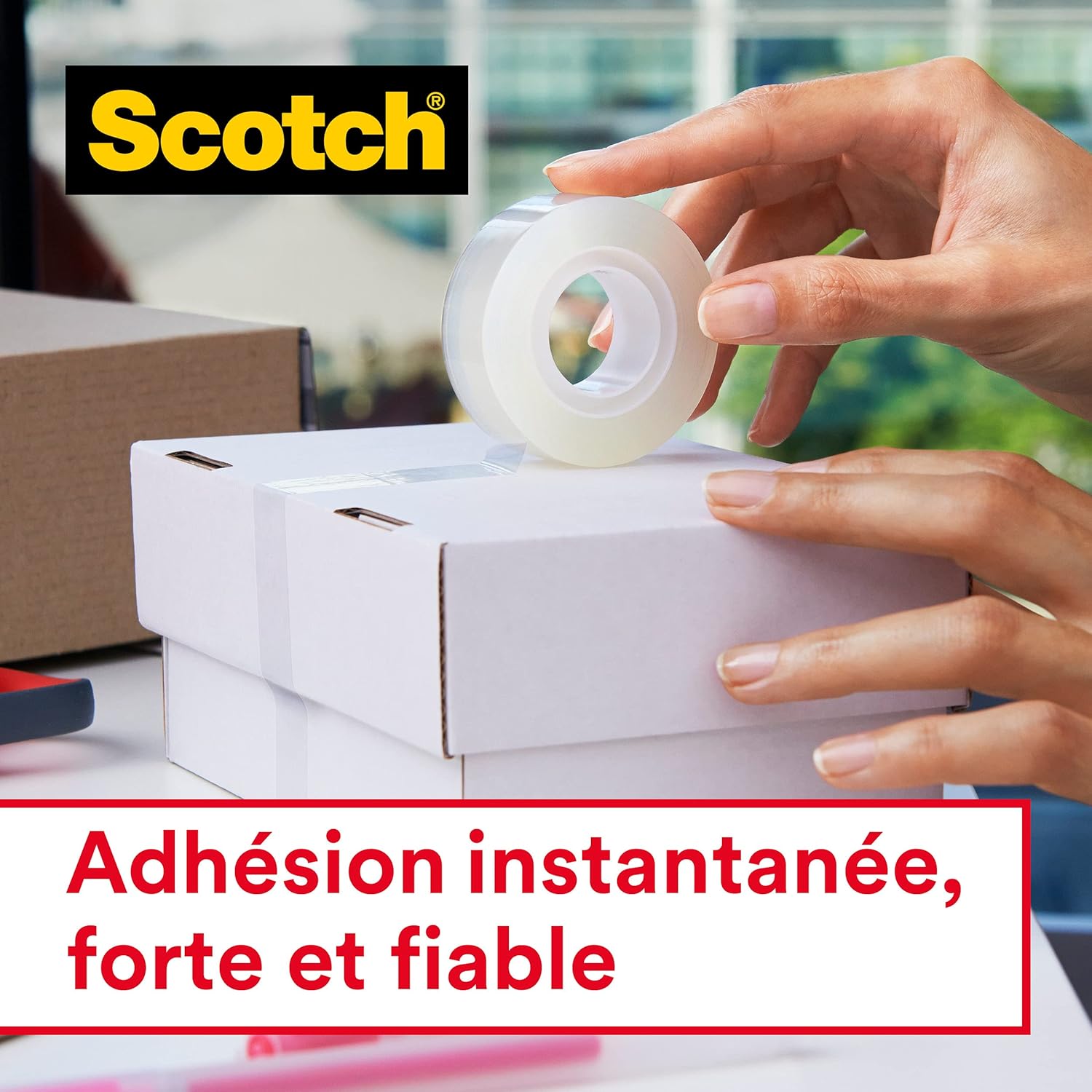 Thumbnail 3 de Scotch Crystal Ruban Adhésif Transparent 19 mm x 25 m