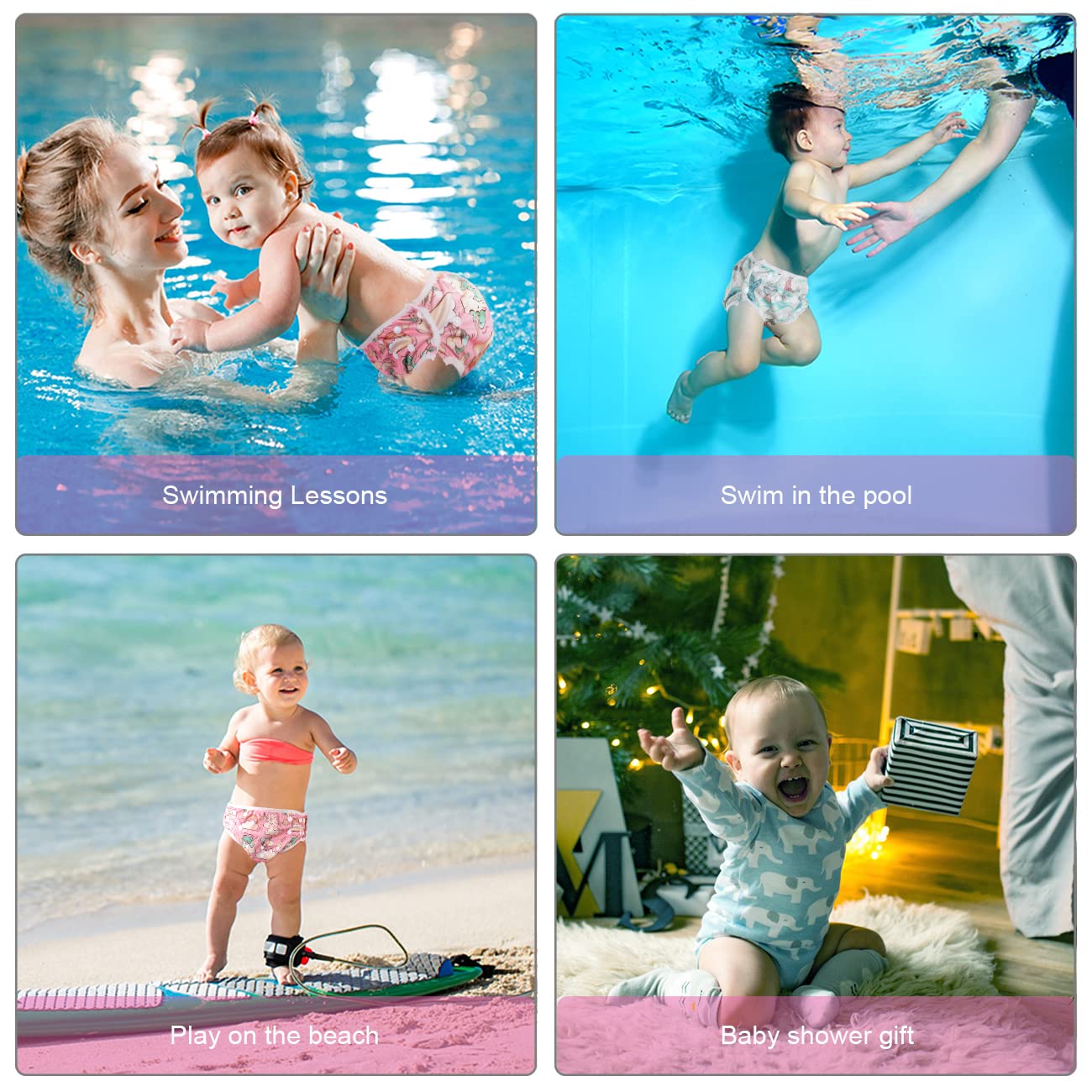 Thumbnail 5 de Vicloon Baby Schwimmhose 0–3 Jahre