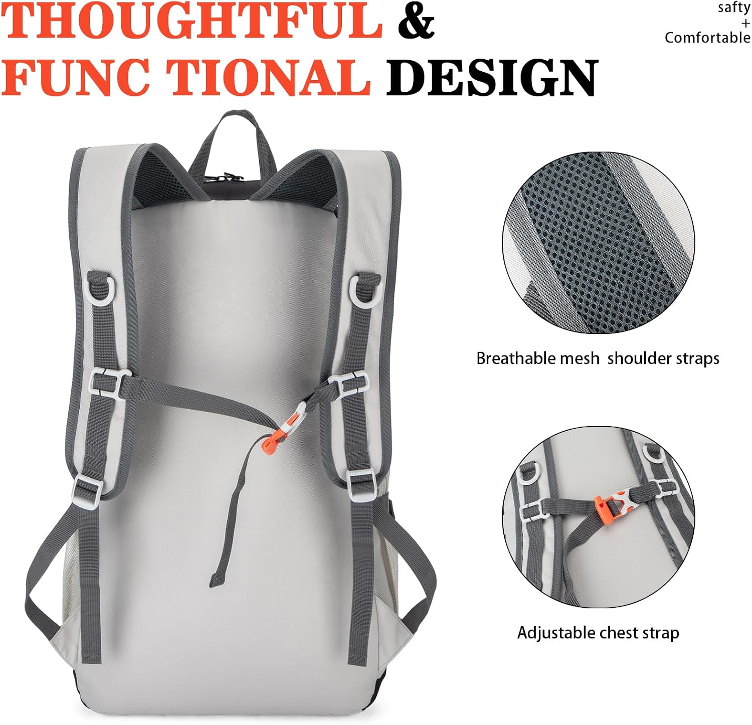 Detalle 2 de BAGPARKK 35L Packable Hiking Backpack
