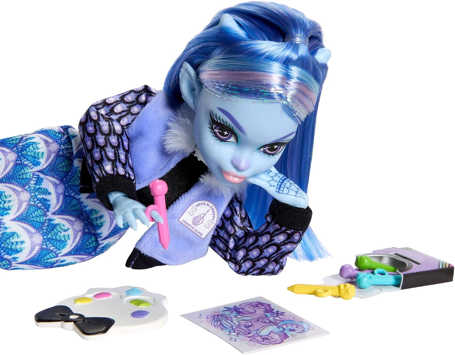Detalle de Monster High Fearbook Abbey Bominable 4+ 🎎