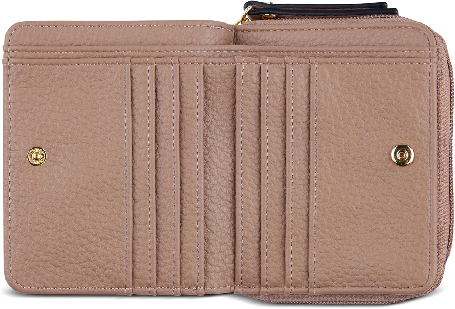 Thumbnail 3 de Bugatti Elina : portefeuille pour femme vieux rose avec porte-monnaie zippé