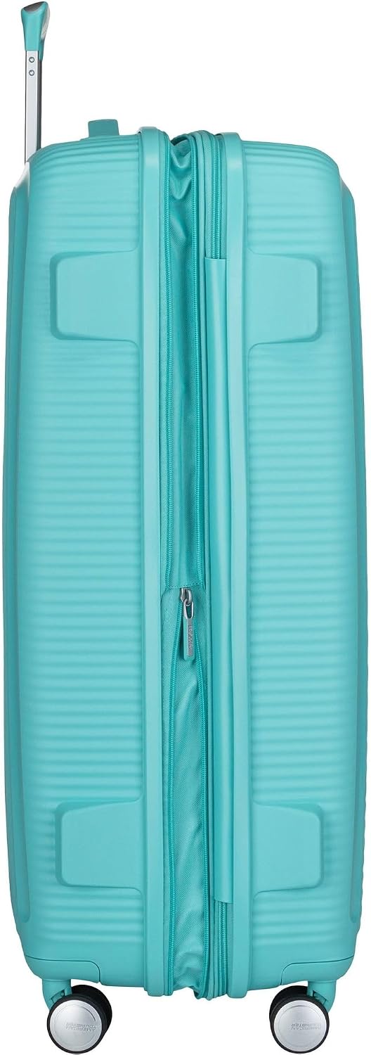 Thumbnail 6 de American Tourister Soundbox Spinner L Erweiterbar Blau – 77 cm, 97/97/110 L