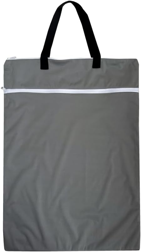 Thumbnail 6 de JUTESK Large Hanging Wet/Dry Cloth Diaper Pail Bags (White cat)