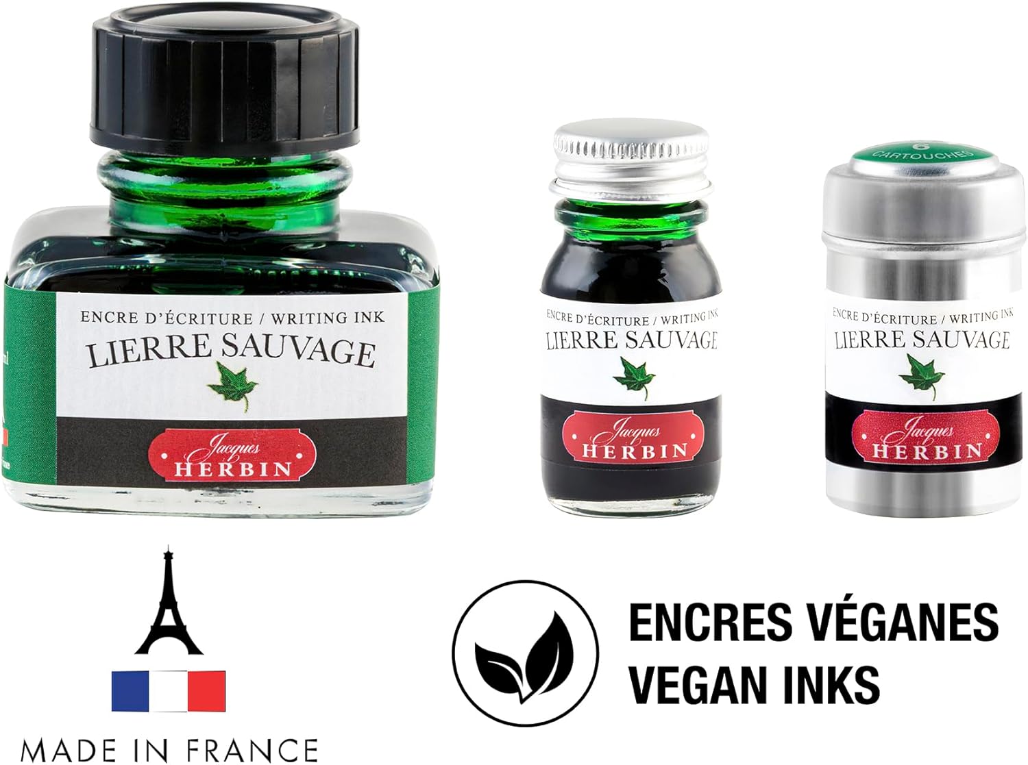 Thumbnail 4 de Herbin 13037T Inchiostro Edera Selvaggia – 30 ml, base acqua, non tossico