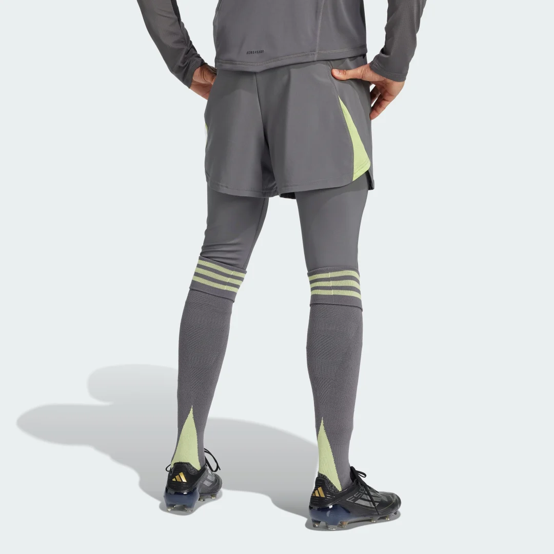 Detalle de Adidas Tiro 25 Pro Goalkeeper Leggings – Gris