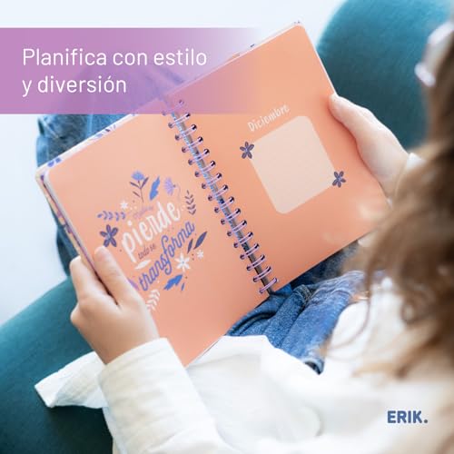 Thumbnail 5 de Grupo Erik Agenda Amelie Semana Vista A5 2025-2026, con anillas 🎒