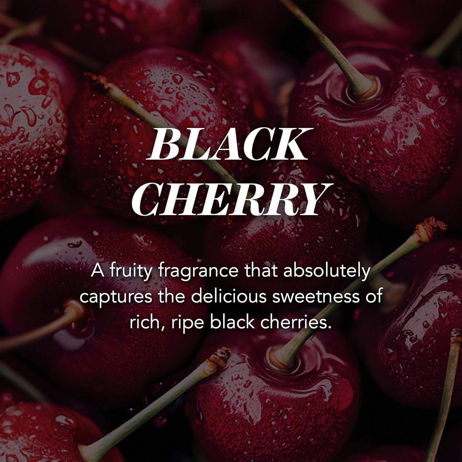 Thumbnail 1 de Yankee Candle Black Cherry Large Jar – Long-Burning Scented Candle