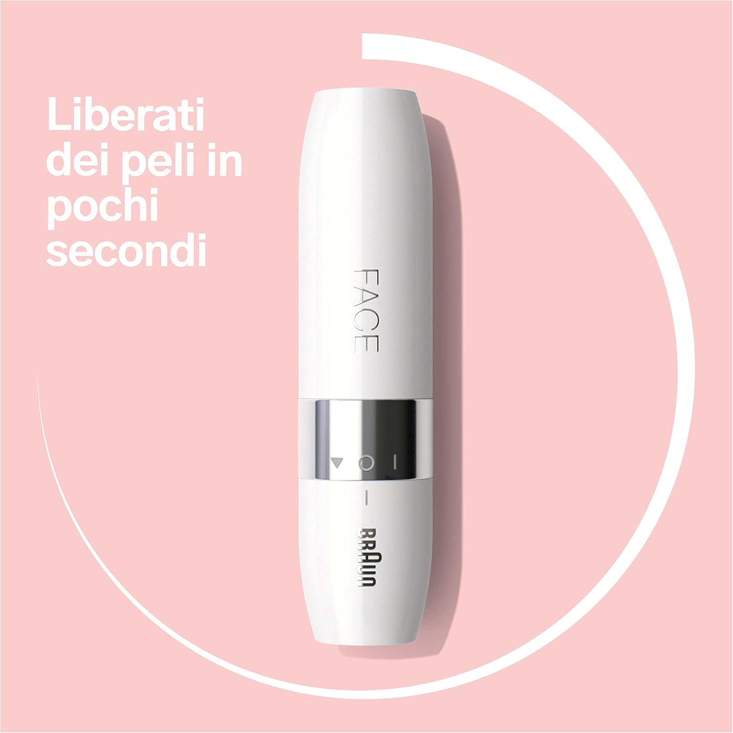 Thumbnail 2 de Braun Face epilatore elettrico donna FS1000 bianco con rifinitore di precisione