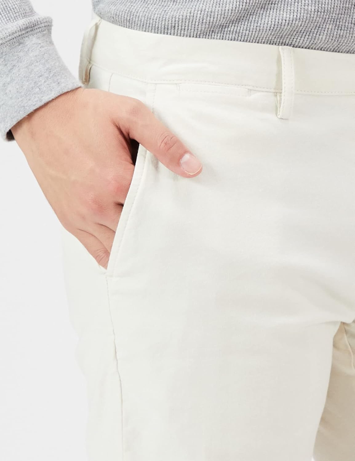 Detalle de Amazon Essentials Men's Slim-Fit 7" Lightweight Comfort Stretch Oxford Shorts