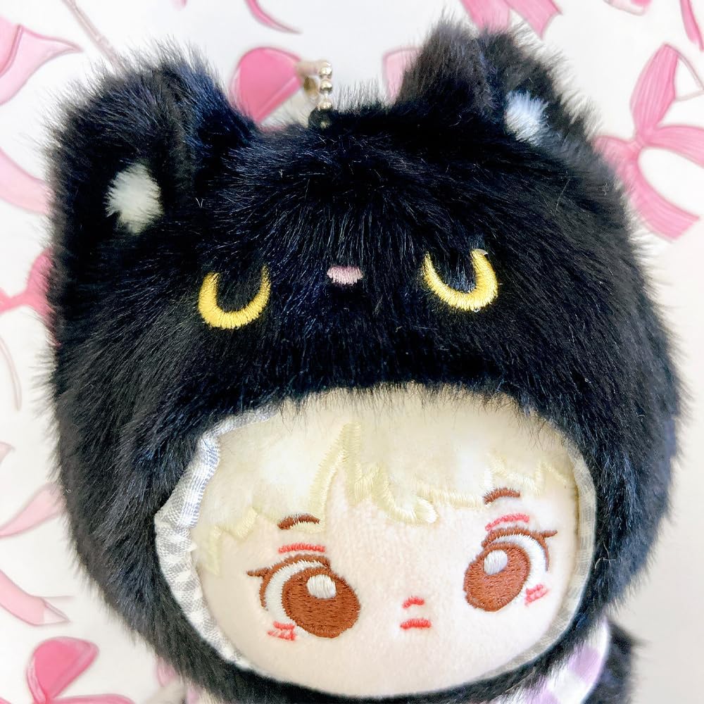 Detalle de ジートリガー TGMC-1204 ぬいぐるみ用黒猫着ぐるみ スタイ付き・約10cm対応