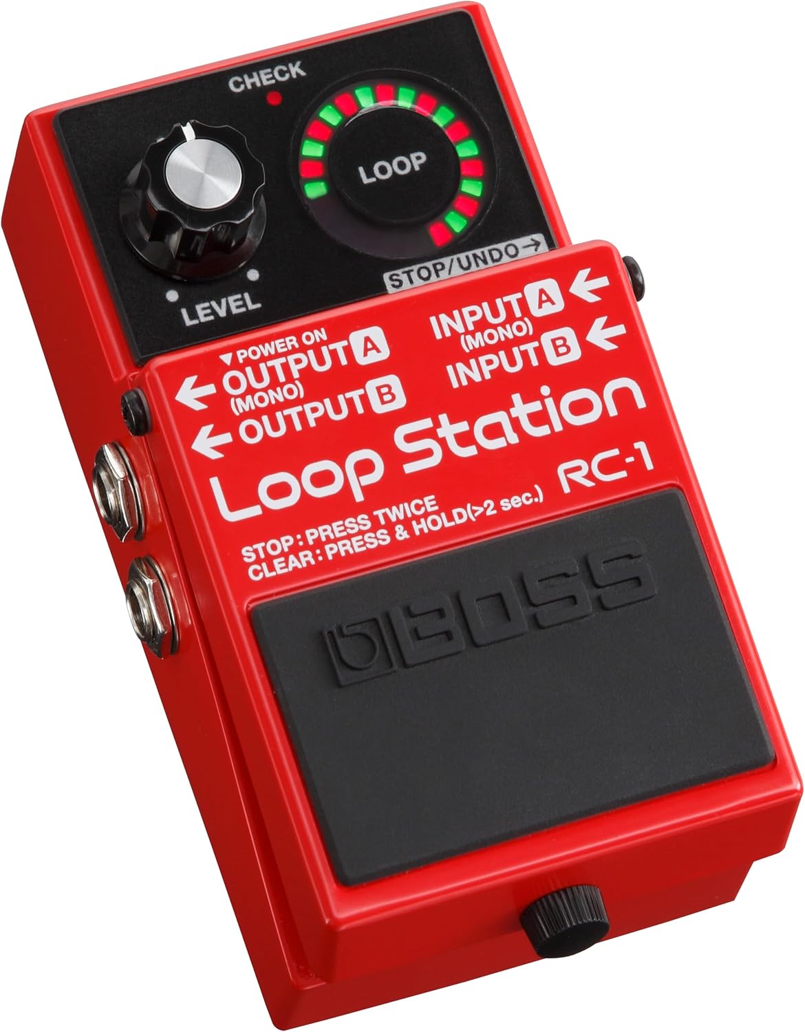 Thumbnail 6 de BOSS RC-1 Loop Station Pedal with 12-Minute Stereo Recording and 24-Segment LED
