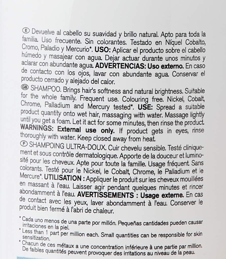 Detalle de Cumlaude Lab Advance Champu Ultrade 500: shampoo quotidiano con profumazione delicata e formule naturali